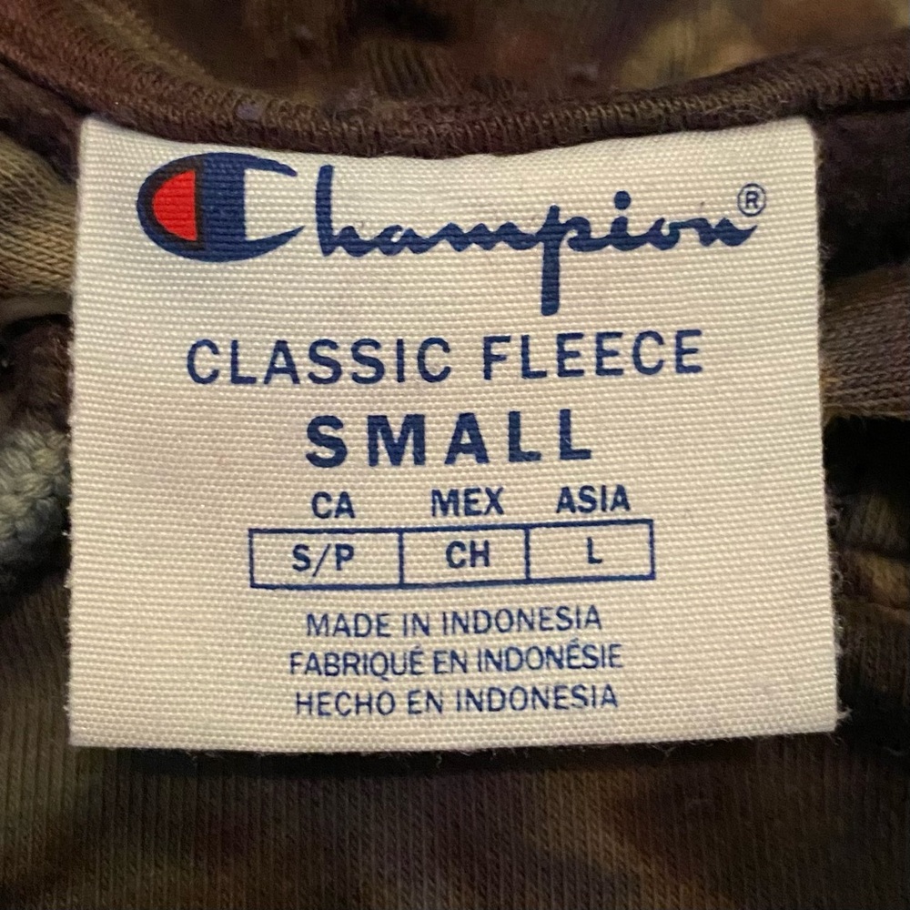 👾NEW👾 CUSTOM CHAMPION TIE DYE MEN’S HOODIE - Picture 5 of 7